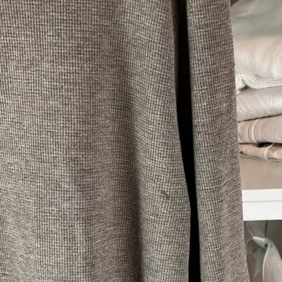 Eddie Bauer men's size Large Tall lightweight knit sweater, brown, casual #1740 - Picture 4 of 7